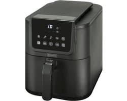 Airfryer XL - Heteluchtfriteuse - Gezond Frituren - Ceramische Antiaanbaklaag - 5 Liter - Zwart