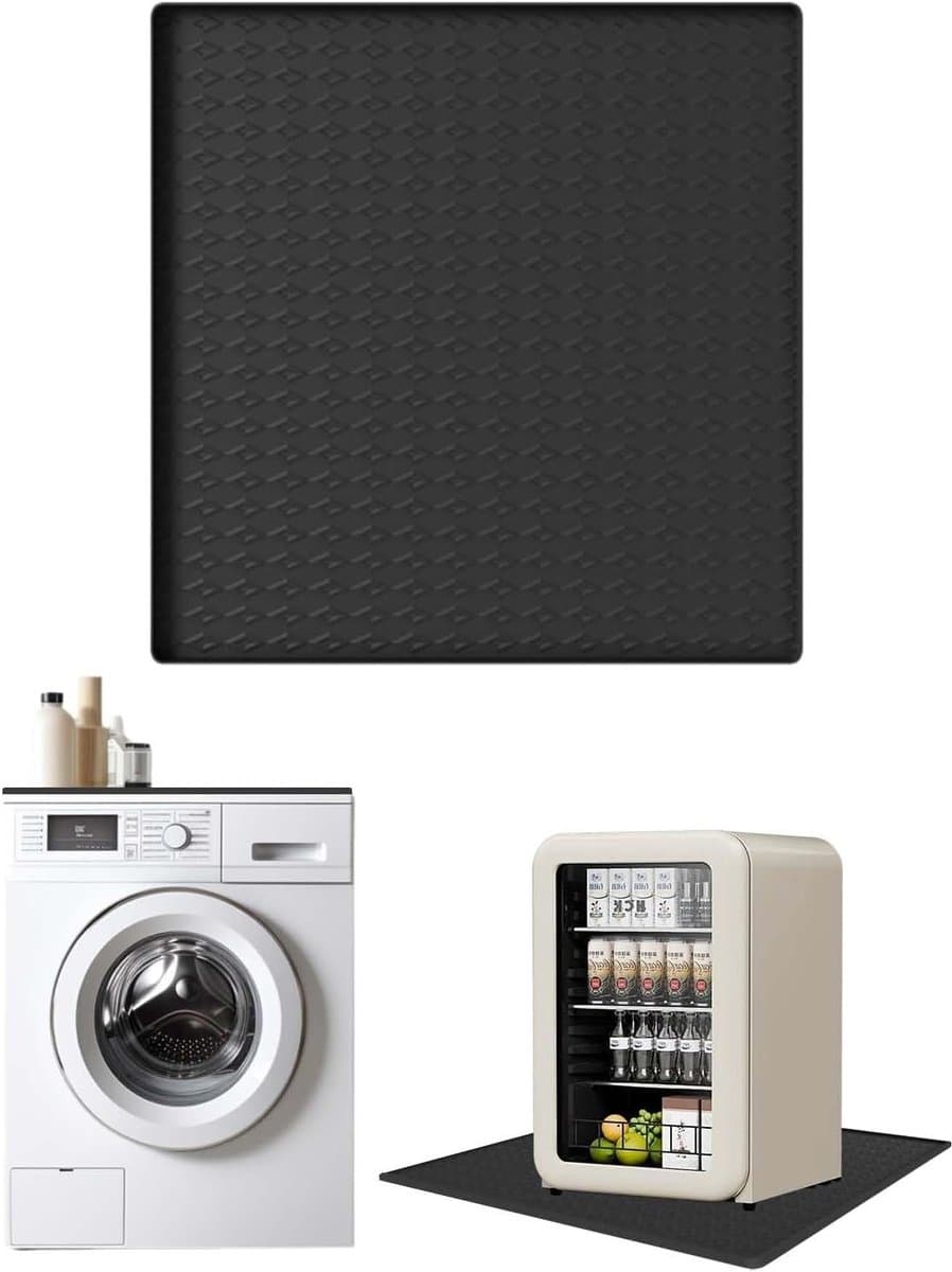 Herbruikbare Druppelbak 60x60 cm, Siliconen Mat voor Koelkasten, Wasmachines en Wijnkasten, Antislip en Waterdicht — afbeelding 1