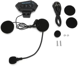 Draadloze motorhelm headset met ruisonderdrukking, handsfree ontwerp, lange standbytijd en hoge geluidskwaliteit, gemaakt van duurzaam ABS-materiaal met Bluetooth V4.1 technologie — thumbnail 1