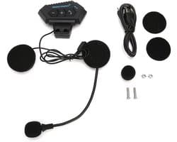 Draadloze motorhelm headset met ruisonderdrukking, handsfree ontwerp, lange standbytijd en hoge geluidskwaliteit, gemaakt van duurzaam ABS-materiaal met Bluetooth V4.1 technologie