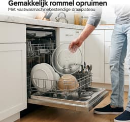 Turbotronic MW20 Vrijstaande Magnetron - Microwave - 20 Liter - Zwart — thumbnail 7