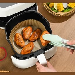 Cakepan voor Airfryer - Bakaccessoires voor luchtfriteuse, 22 cm, ideaal voor taarten en desserts — thumbnail 4