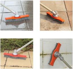 Grasmaaier Onderstel Reiniger - Tuin Schrob Gereedschap - Efficiënt Schoonmaken - Tijdbesparende Reiniging - 295 cm - Zwart — thumbnail 5