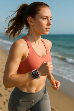 Parya Smartwatch Activity Tracker – Zwart – Hartslag, Bloeddruk, Stappenteller, Meldingen & IP67 – iOS & Android – 14 Dagen Standby — thumbnail 5