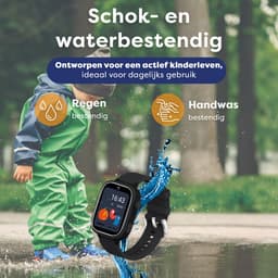 AngelTech Ultra GPS Horloge Kind Met Simkaart 4G – SOS knop – Smartwatch Kinderen – Whatsapp - HD Camera en Videobellen – Smartwatch Kind – GPS Tracker Kind – Smartwatch Kids - Elke polsmaat - Zwart — thumbnail 10