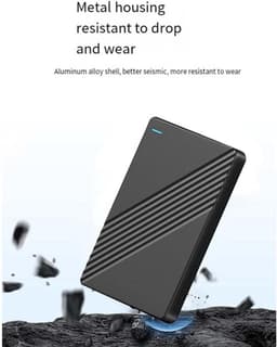 Externe Harde Schijf - Mobiele Opslag - Bestanden Opslaan - Snelle USB 3.0 - 1 TB - Zwart — thumbnail 4