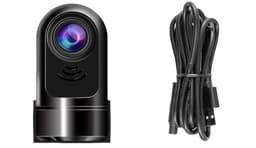 Mini ADAS Ingebouwde Camera 1080P HD – 360° Draaibaar – Voorcamera met Rijassistent – 24-uurs Parkeermodus – Bewegingsbewaking – Nachtzicht – Loopopname — thumbnail 1