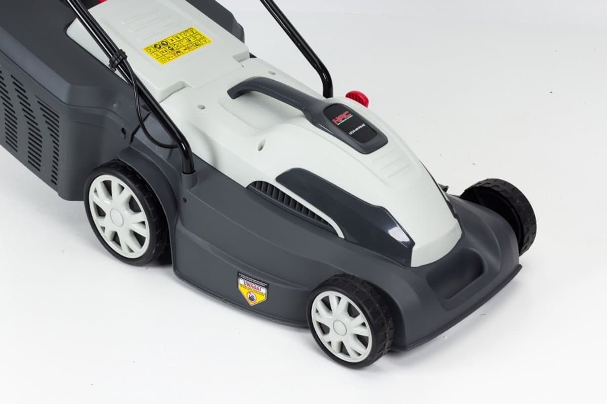 NAC LE16-38 Serie - Elektrische Grasmaaier - 1600W - 38cm - Centrale Hoogteverstelling — afbeelding 1