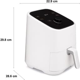 MMP® Mini airfryer - Airfryer - Airfryer klein - Wit - 29cm x 23cm x 30cm — thumbnail 2