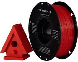 3D Printer Filament - ASA Materiaal - Functionele Onderdelen - Hoge UV Hittebestendigheid - 1.75 mm Diameter - Rood