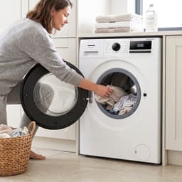 Heinner Slim Wasmachine - 6 kg - 1200 tpm - Energieklasse A - Inverter Motor - 15 Programma's met Stoomfunctie - Smalle Wasmachine 45 cm Diep - Wit - 5 Jaar Garantie — thumbnail 10