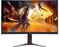 AOC C27G4ZXE - Full HD Curved Gaming Monitor - 0.3 ms - 280hz - 27 inch