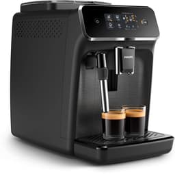 Philips 2200 Series - Espressomachine - 2 Soorten Koffie & Heet water - Melkopschuimer voor Cappuccino - Keramische molen - Volautomatisch - Zwart - Koffiemachine met bonen - EP2220/10 — thumbnail 9