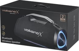 VolkanoX Ignite Ultra Bluetooth Speaker - Muziek box - 180W Partybox met RGB Verlichting - Spatwaterdicht - TWS - Zwart — thumbnail 4