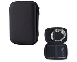 Vt products - Beschermhoes externe harde schijf - Schokbestendig en waterdicht - Zwart - Draagbare opslag - 2,5 inch HDD/SSD - Ideaal voor onderweg