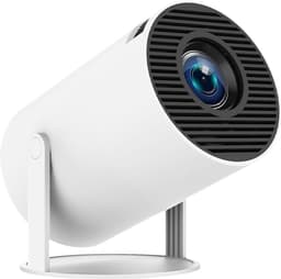 Aourow mini-projector - 4K-ondersteunde projector met WiFi 6 en Bluetooth 5.4 - 720P native resolutie - 170 ANSI lumen - draadloos schermkopiëren - home cinema projector- Wit — thumbnail 1