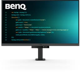 BenQ RD320UA 32” 4K Eye-Care Programmeermonitor met 2000:1 contrastratio - Nano Matte Panel - MoonHalo - 90W USB-C - Codeermodi - Night Hours Protection - Ergonomische standaard - Eye Care-technologie — thumbnail 1