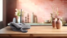4G Bureau-telefoon - geen vaste lijn nodig - bellen via 4G mobiel netwerk - 410 — thumbnail 2