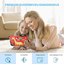 ApexArte® Kindertablet Vanaf 3 Jaar - Tablet Kinderen - Kinderspeelgoed - Rood — thumbnail 5