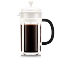 Bodum | Java French Press Cafetière | Kunststof | 8 kops | Gebroken Wit | 1L