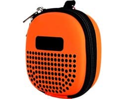 Reistas hardcase geschikt voor Bose Soundlink Micro draag tas - Oranje/Zwart