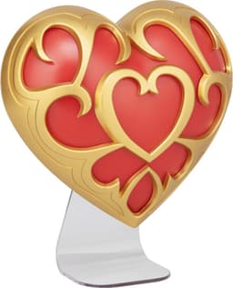 The Legend of Zelda Heart Container Light – Officieel Gelicentieerde 3D Lamp, USB of Batterijen, 21,6 cm- Paladone — thumbnail 3