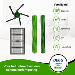 DEGG - Onderhoudsset - Geschikt voor iRobot Roomba S9 & S9+ - Premium Kwaliteit - Jaarpakket — thumbnail 4