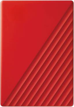 DailySupplies® Harde Schijf Extern - Draagbare - 2TB Opslag - Rood — thumbnail 1