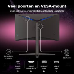 GAME HERO® 24 inch Full HD IPS Kantelbare Gaming Monitor - 144Hz - 1ms — thumbnail 5