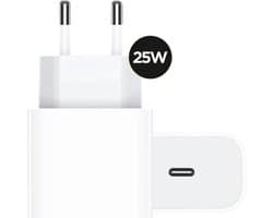 USB C Adapter 25W - Oplader - Snellader - USB C Oplader - Adapter USB C - USB C Lader - Universeel - Golden Sound