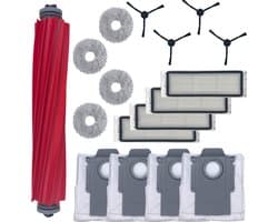 Accessoirespakket voor Roborock QREVO - Zak/Filter/Dweil/Zijborstel/Afzuigrol