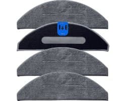 Veeg voor iRobot Roomba Combo J5 J5+ I8 I8+ I5 I5+ [set 4] Herbruikbare wasbare dweil