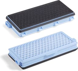 2x Supremery HEPA-filter compatibel met Miele SF-HA 50 stofzuigerfilter met actieve kool tegen geuren voor S8000 S6000 S5000 S4000-serie Complete C2 C3 Compact C1 C2 S8340 S6240 S5211 — thumbnail 1