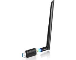 Edup 1300Mbps Wifi Adapter - 2.4GHz/5.8GHz Dual Band - USB 3.0 Draadloze Netwerkkaart voor Laptop en Desktop PC