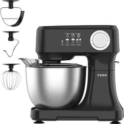 Keukenmachine - Keukenrobot - Foodprocessor met 12 Standen - Keukenmixer met RVS kom - Drie Opzetstukken - 3.5L - COOK-IT — thumbnail 1