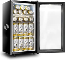 Equivera Mini Fridge for Drinks - Kleine Koelkast - Mini Koelkasten - Minibar - Mini Fridge - Mini Koelkast - Mini Koelkastje - Must have voor in Huis! — thumbnail 1