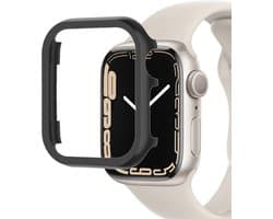 MY PROTECT - Hoesje Geschikt Voor Apple Watch 40mm - Aluminium Bescherm Case - Zwart