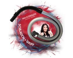 Maxorado Stofzuiger Set 2-delig - Handgreep + Slang geschikt voor Miele C2, C3, Complete, S8 SERIES, 10563760, 7863552, 7863553, 7863554, 7863555