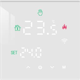 MKSS® Thermostaat voor cv - Draadloos met Wifi - Met App - Wit — thumbnail 1