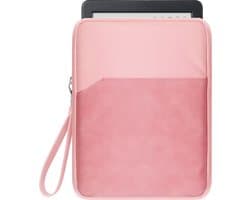 Premium E-reader Hoes Roze - Waterdicht, Schokbestendig & Krasvrij - Met Zachte Fleece Voering - Geschikt voor Kobo / PocketBook / Boox / Amazon E-Readers tot 6 inch