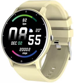 Royal Supplies SQ-33 Smartwatch - Smartwatch Heren - Smartwatch Dames- Smartwatch Kinderen - HD Touchscreen - Horloge - Stappenteller - Bloeddrukmeter - Saturatiemeter - IOS & Android -Screenprotector- Geel/Groen — thumbnail 1