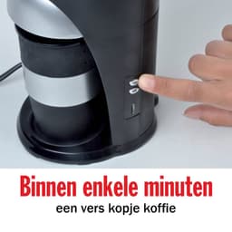 All Ride Koffiezetapparaat 24Volt Auto en Vrachtwagen - Koffiepadmachine voor Koffiepads - Koffiezet Apparaat met Koffiebeker - Auto Accessoiries voor Onderweg - Zwart — thumbnail 5