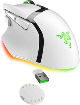 Razer Basilisk V3 Pro 35K - Draadloze Gaming Muis - Ergonomisch - RGB - 4-weg Scrollwiel - Wit — thumbnail 3