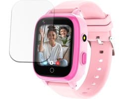 LEROYS - GPS Horloge Kind - Kinder Smartwatch - Android en iOS - Roze - Incl. Simkaart