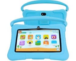 ZINLY® Kindertablet - 7 inch - Langdurig gebruik - kids tablet - Voor kinderen vanaf 3 jaar - Ouderlijk Toezicht App - Blauw