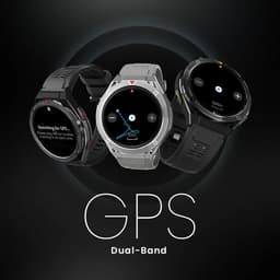 HiFuture Active Smartwatch - Zwart/Geel - 1.43" amoled scherm — thumbnail 1