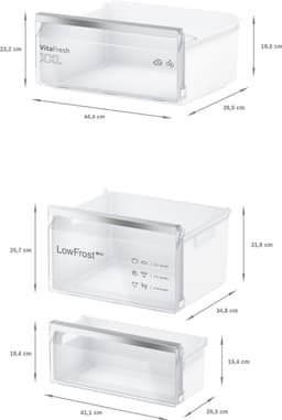 Bosch KIV87VFE0 - Serie 4 - Inbouw koel-vriescombinatie - 177.2 x 54.1 cm - 270 l - Zeer stil - Energielabel E — thumbnail 12