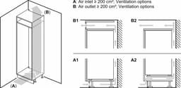 Bosch KIV87VFE0 - Serie 4 - Inbouw koel-vriescombinatie - 177.2 x 54.1 cm - 270 l - Zeer stil - Energielabel E — thumbnail 11