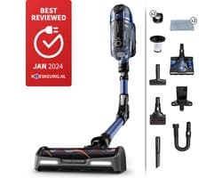 Rowenta X-Force Flex Aqua 14.60 RH99C0WO - Steelstofzuiger draadloos - Dweilfunctie - Krachtige 200 Airwatt - Zakloos