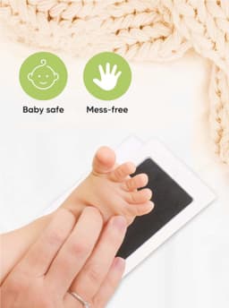 DIY Baby Hand- en Voetafdrukset - casting - Kit - Voetprint - niet sticky — thumbnail 3